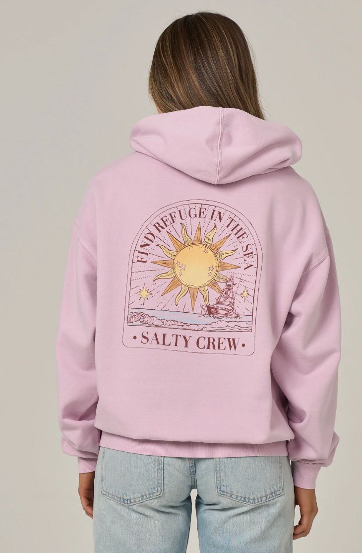 Celestial Sun Hoodie, Colour: Pale Orchid, Size: S