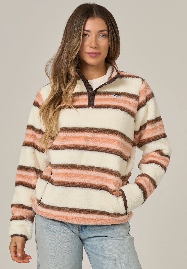 Calm Seas Pullover, Colour: Dusty Coral, Size: S