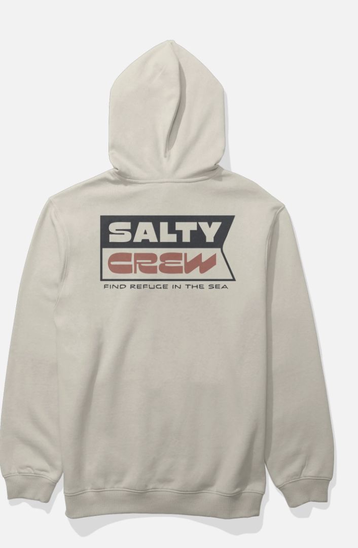 Inverse Flag Fleece, Colour: Bone, Size: M