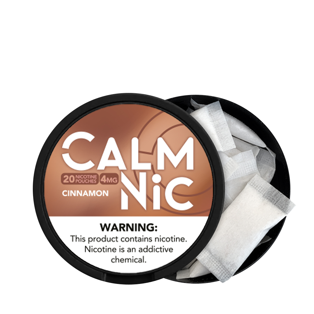 CALM NIC POUCH, FLAVOR: CINNAMON, STRENGTH: 4MG