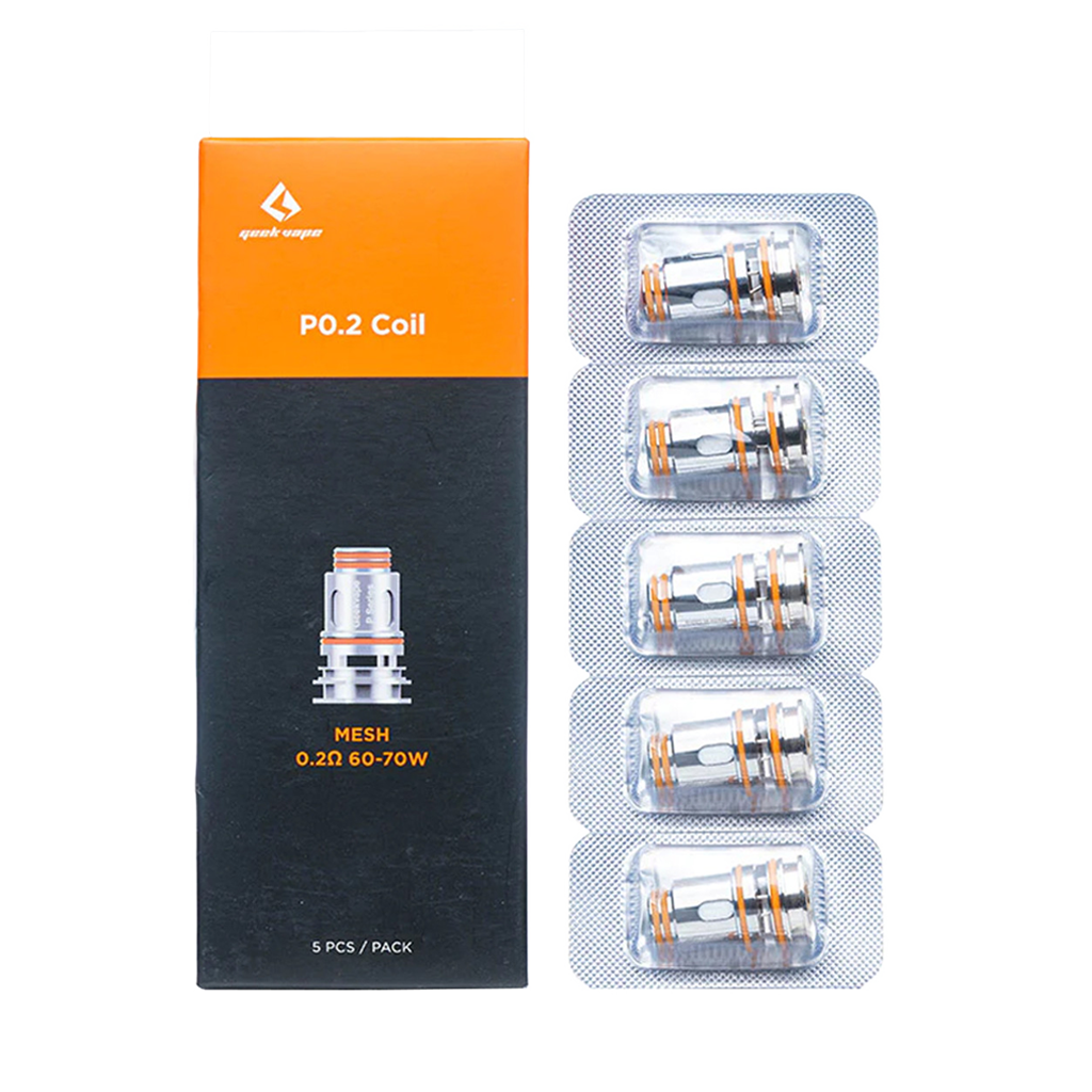 GEEKVAPE P COIL 5PCS, RESISTANCE: 0.2 OHM