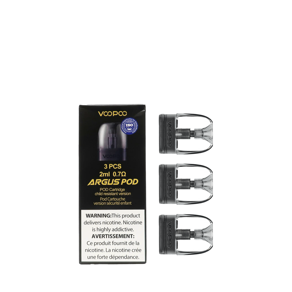 VOOPOO ARGUS POD 3PCS, RESISTANCE: 0.7 OHM