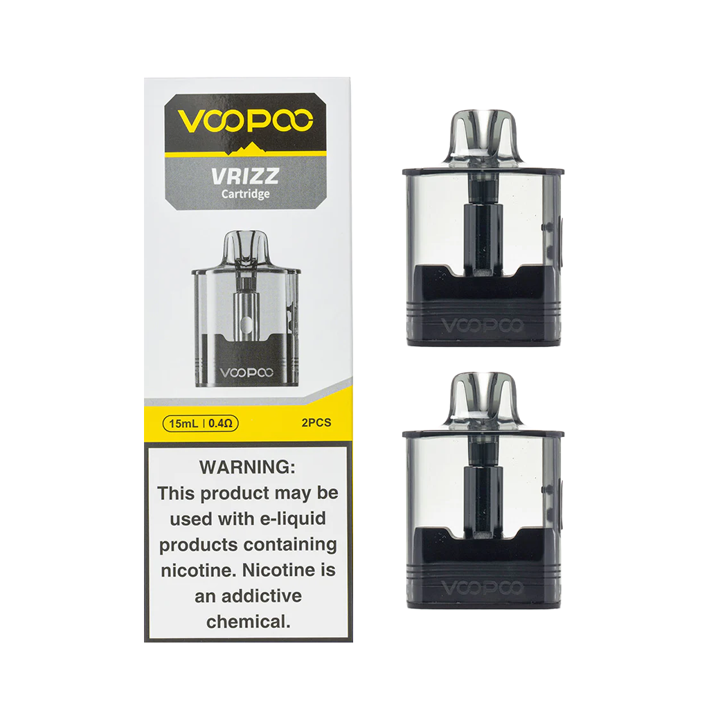 VOOPOO VRIZZ POD 15ML 2PCS, RESISTANCE: 0.4 OHM