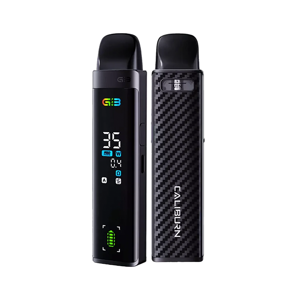 UWELL CALIBURN G3 PRO KIT, COLOR: BLACK CARBON