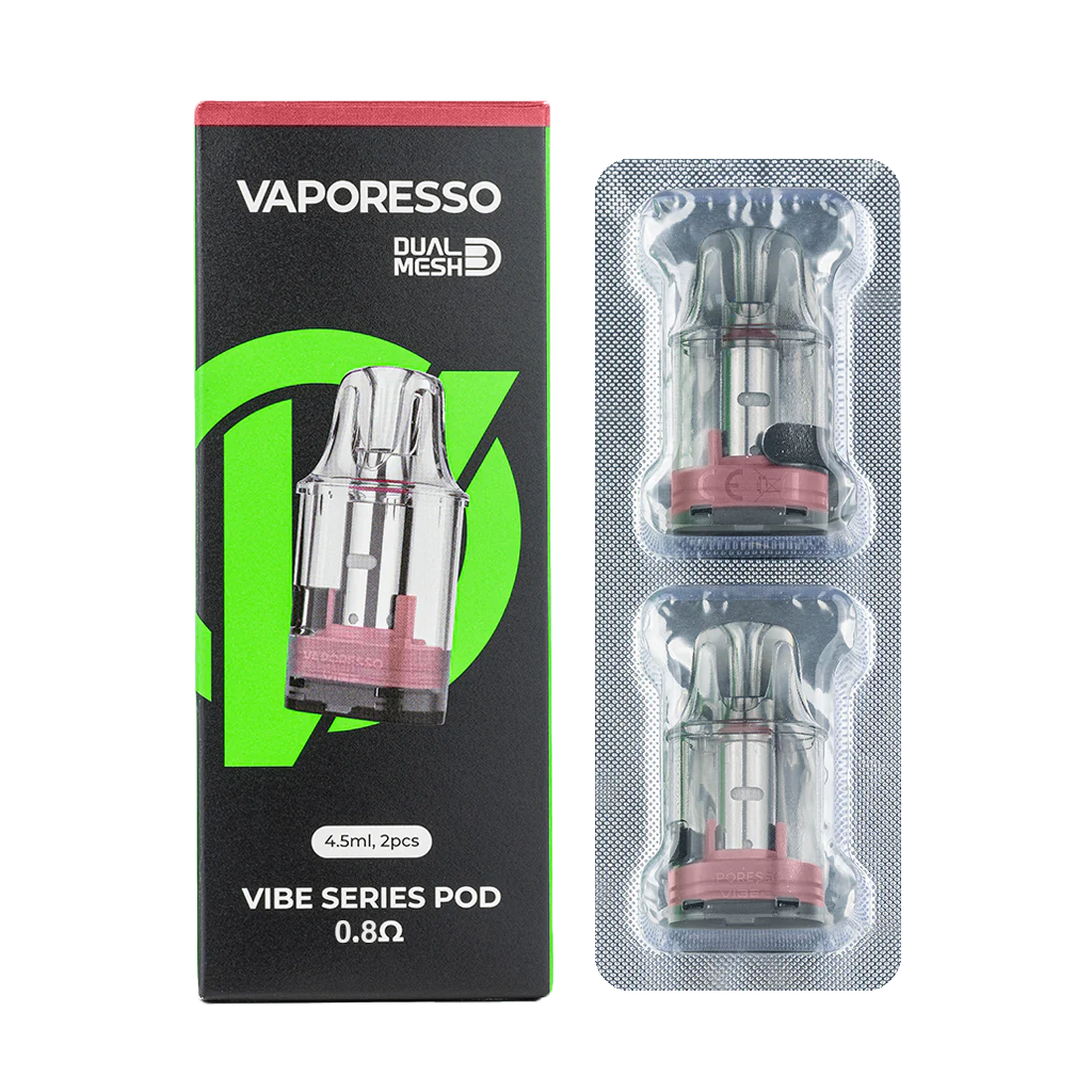 VAPORESSO VIBE PODS, RESISTANCE: 0.8 OHM