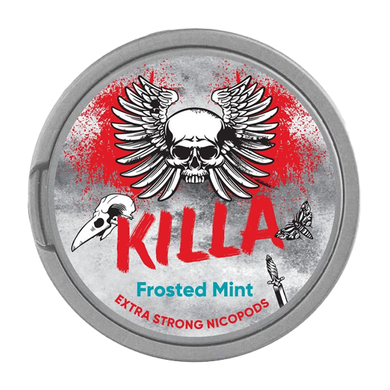 KILLA, MG: 13.2MG, FLAVOR: FROSTED MINT
