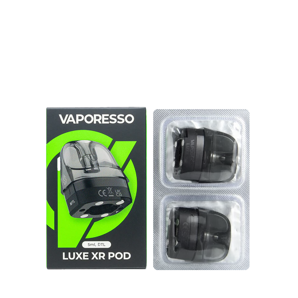 LUXE XR EMPTY PODS, TYPE: DTL EMPTY PODS 2PCS