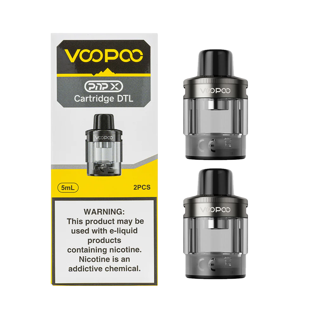 VOOPOO PNP X DTL CARTRIDGE, TYPE: DTL GRAY