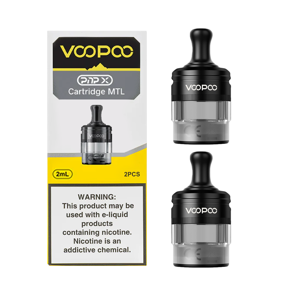 VOOPOO PNP X MTL CARTRIDGE, TYPE: MTL BLACK