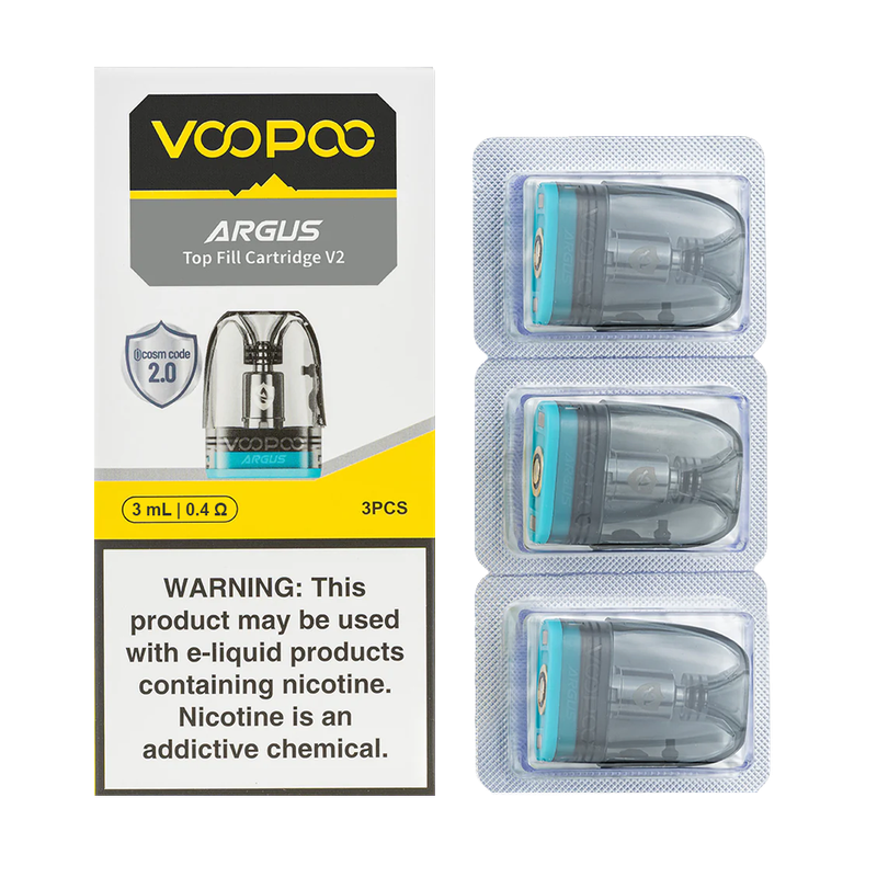VOOPOO ARGUS V2 TOP FILL POD 3PCS