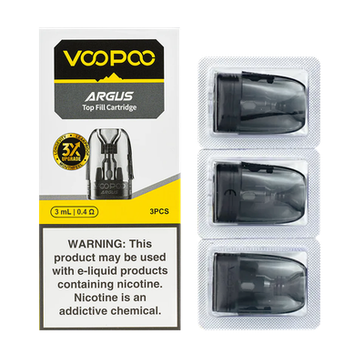 VOOPOO ARGUS TOP FILL POD 3PCS