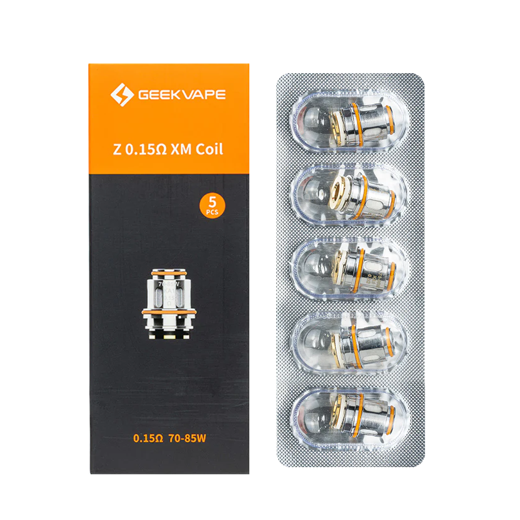 GEEKVAPE Z XM COIL 5PCS, RESISTANCE: 0.15 OHM
