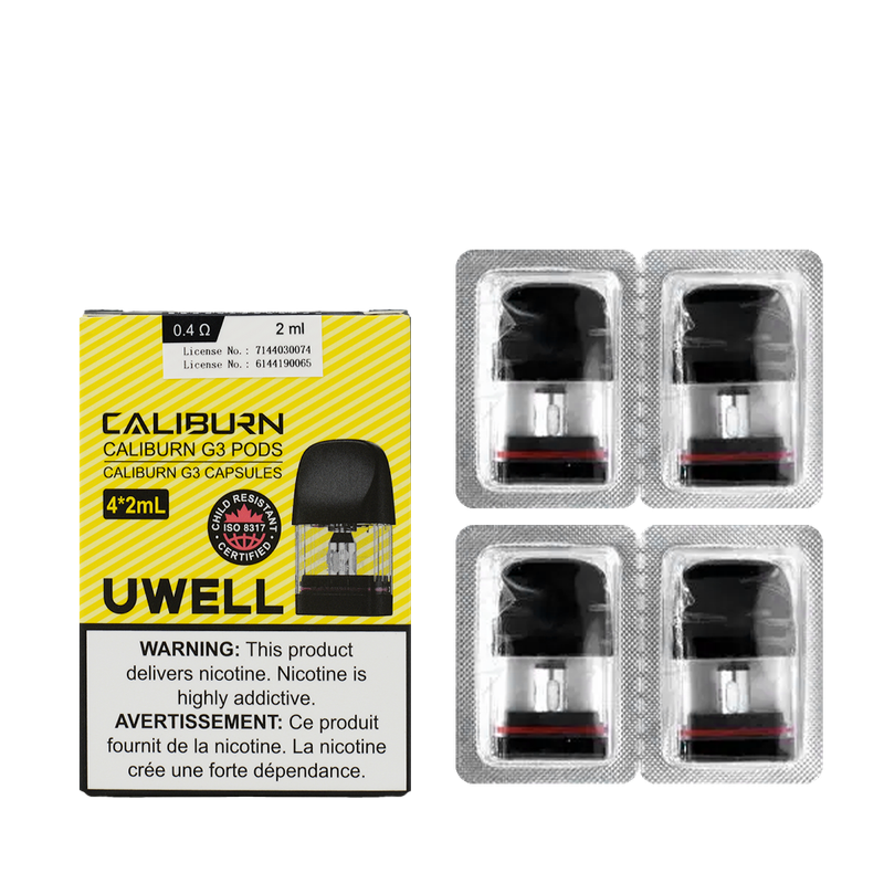 UWELL CALIBURN G3 POD 4PCS