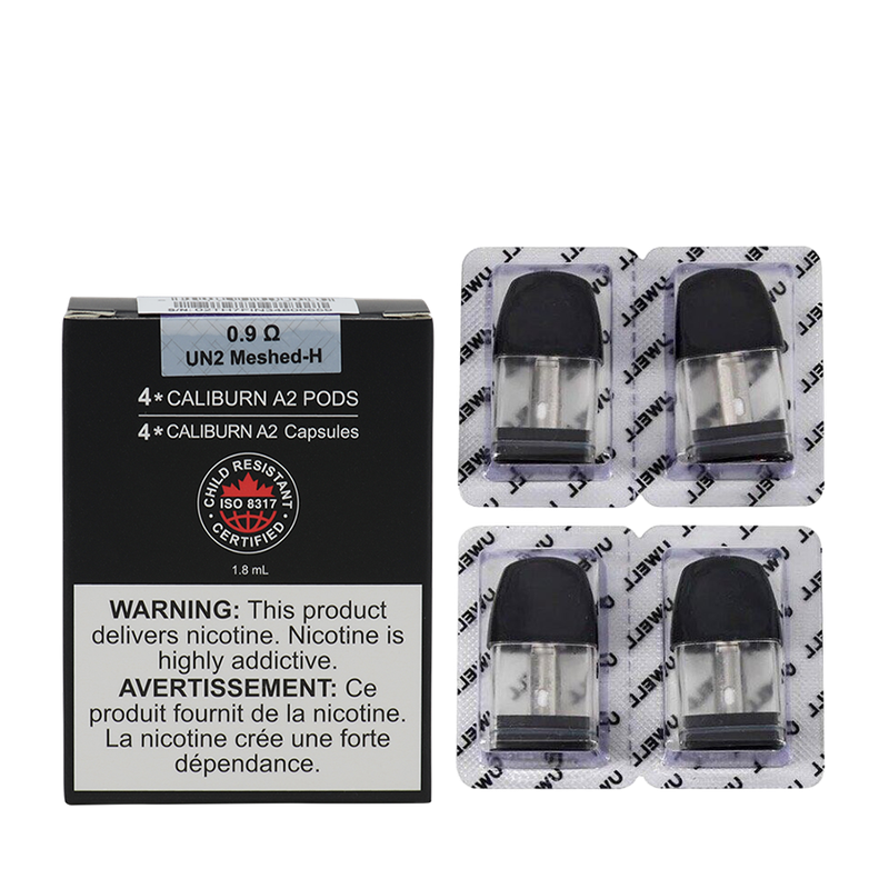 UWELL CALIBURN A2 0.9 OHM POD 4PCS