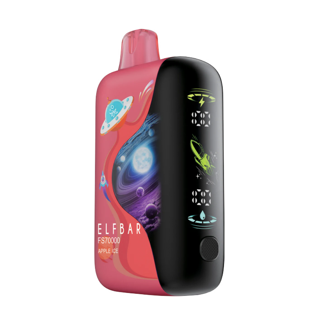 ELFBAR FS70K 20MG, FLAVOR: APPLE ICE