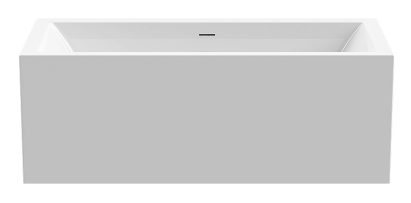 Aquaestil Badewanne Victoria Free für Nische 170×75, glänzend weiß