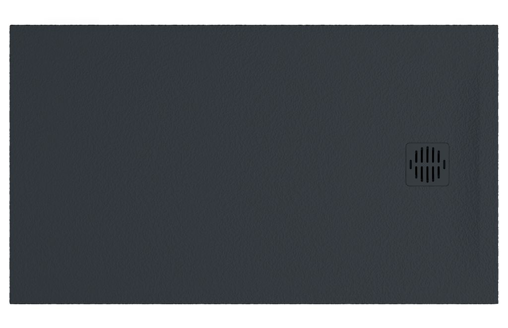 Aquaestil Duschwanne Stone 140×80, Schwarz