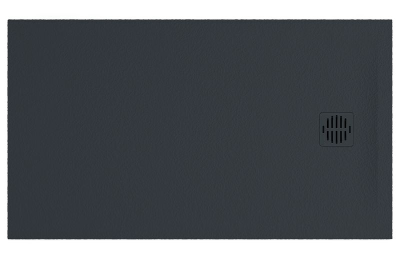 Aquaestil Duschwanne Stone 140×80, Schwarz