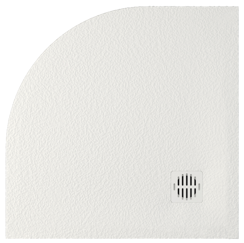 Aquaestil Duschwanne Stone 100, Weiß