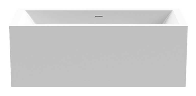 Aquaestil Badewanne Victoria Free für Nische 180×80, weiß matt