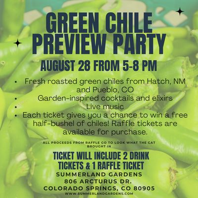 Green Chile Preview Party