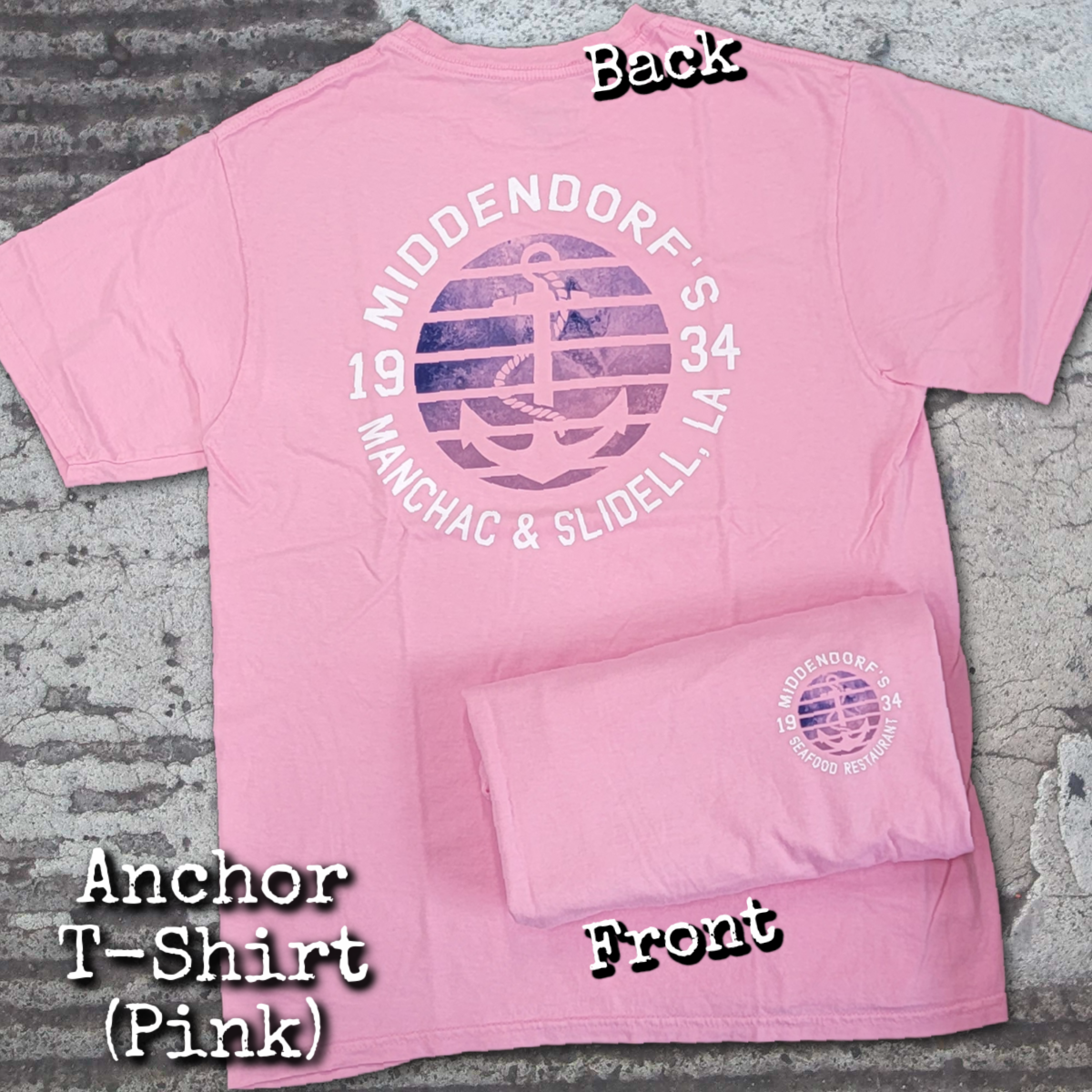 Anchor T-shirt - Pink