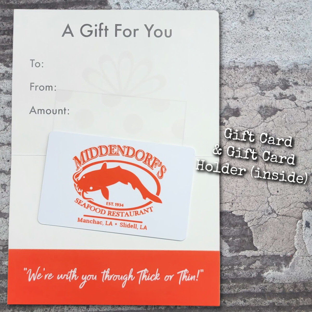 Traditional/Physical Gift Cards