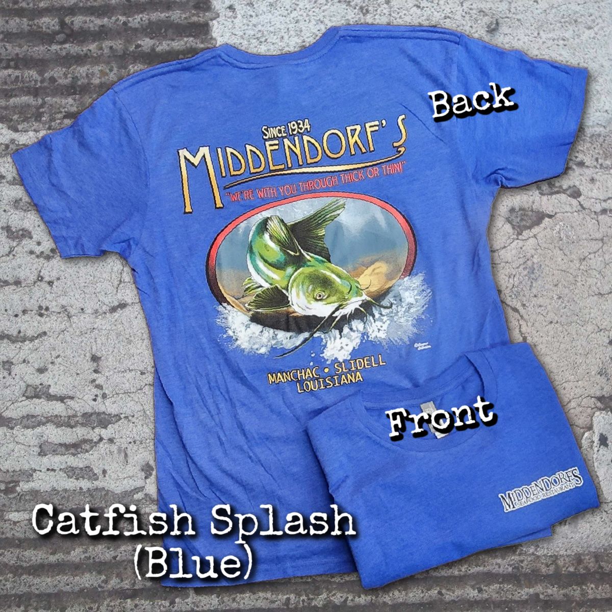 Catfish Splash (Blue)