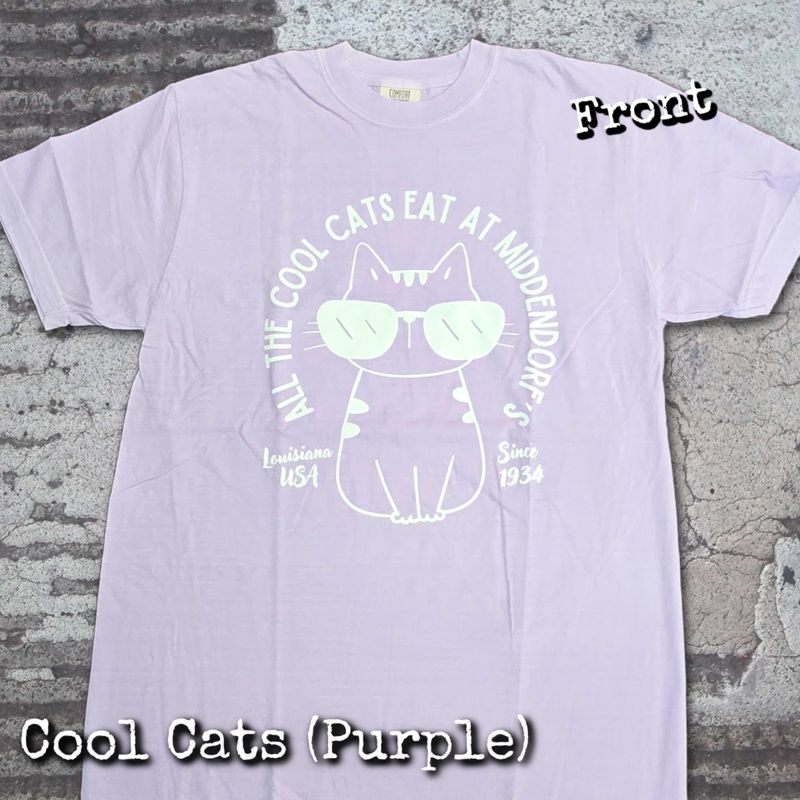 Cool Cats (Purple)