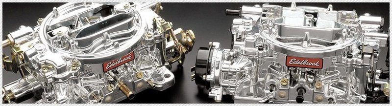 Edelbrock 600cfm Blower prep'd carbs, pair Edelbrock 600cfm Blower prep'd carbs, pair