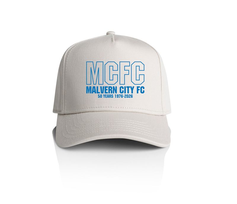 50 Year Anniversary Malvern City FC Cap