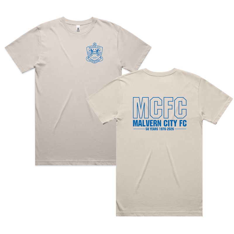 50 Year Anniversary Men's tee - BONE