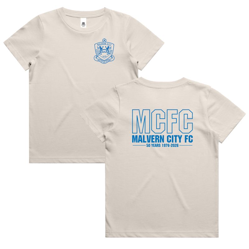 50 Year Anniversay Youth tee - Bone