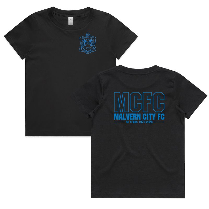 50 Year Anniversay Youth tee - Black