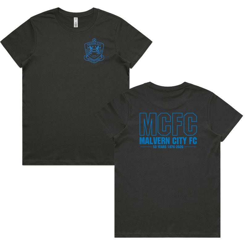 50 Year Anniversary Women's tee - BLACK