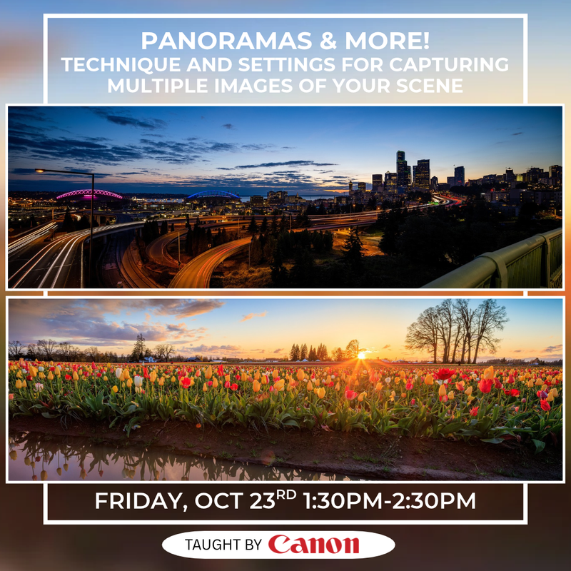 Panoramas and More with Canon