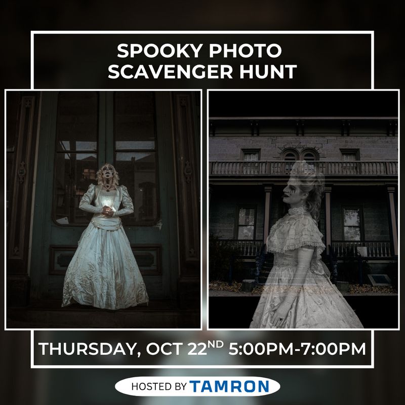 Spooky Photo Scavenger Hunt with Tamron