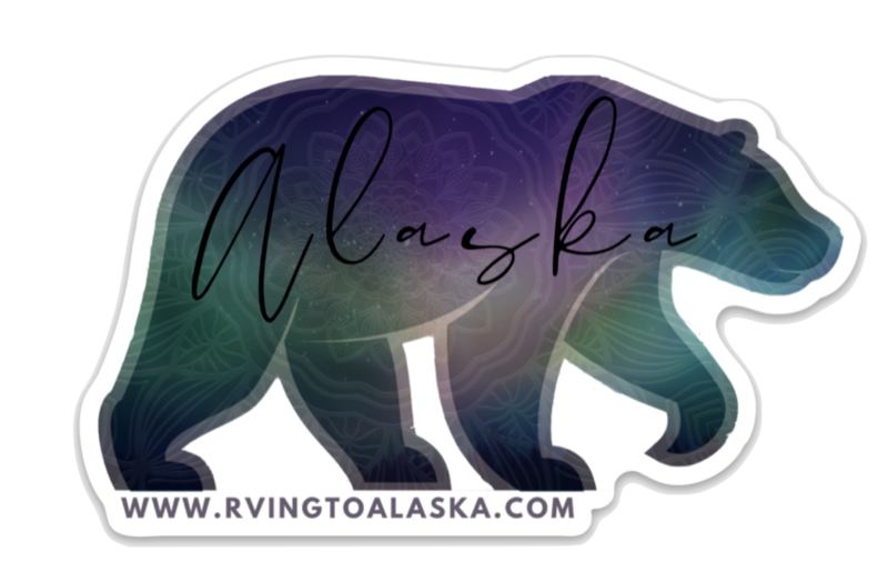 AK Aurora Bear Decal