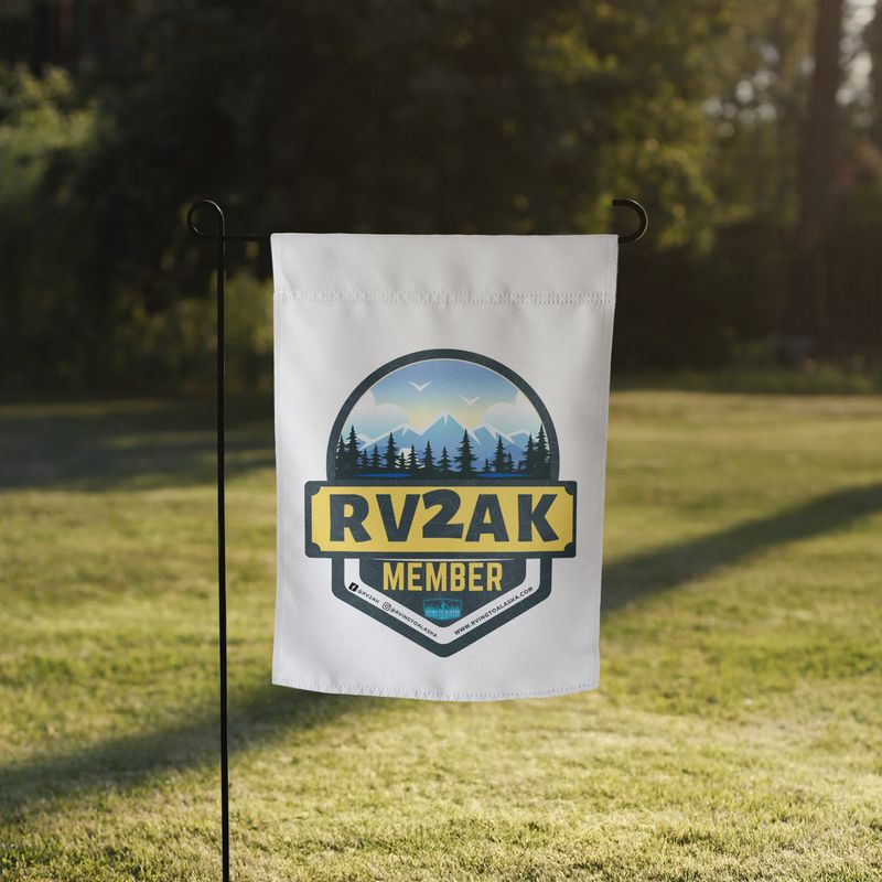 RV2AK Member RV Site Flag