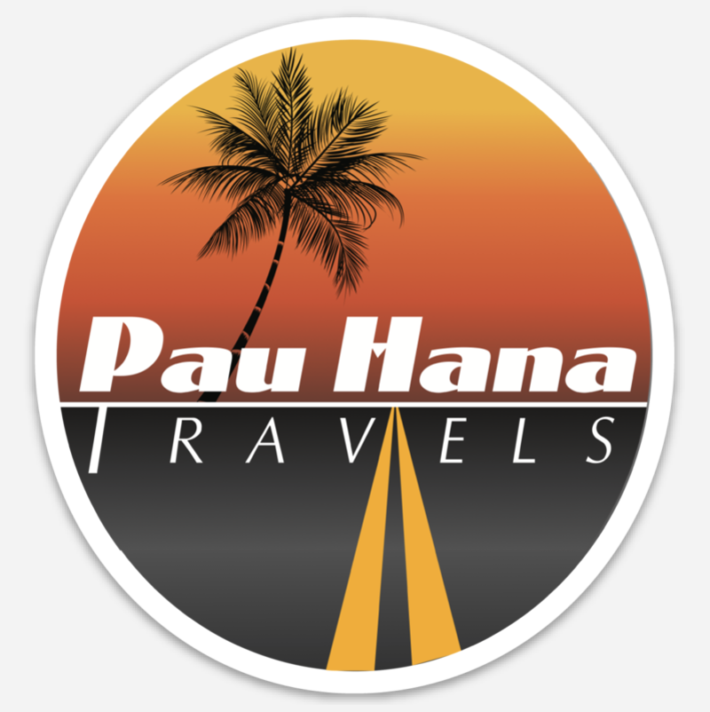 Pau Hana Travels Decal (4