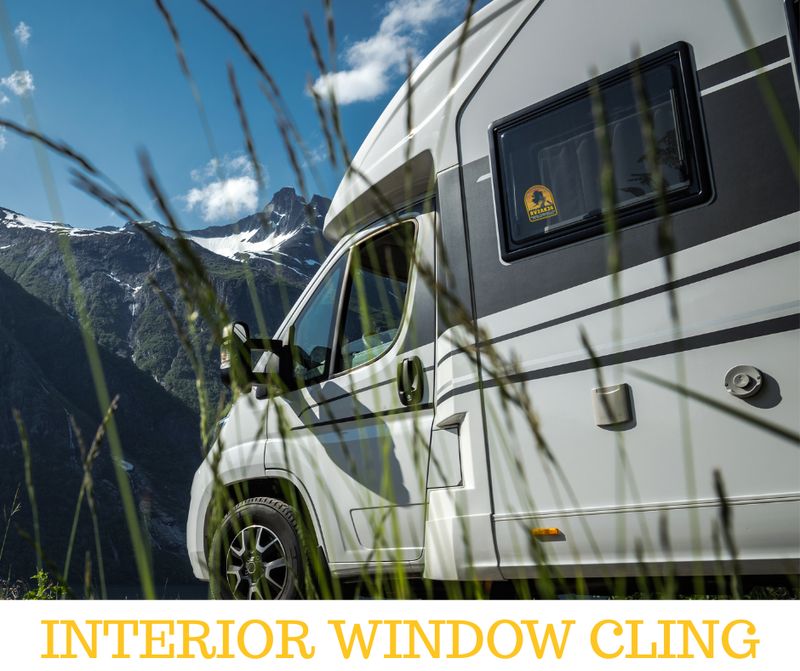 2026 Vehicle Decal - INTERIOR Adhesive Window Cling