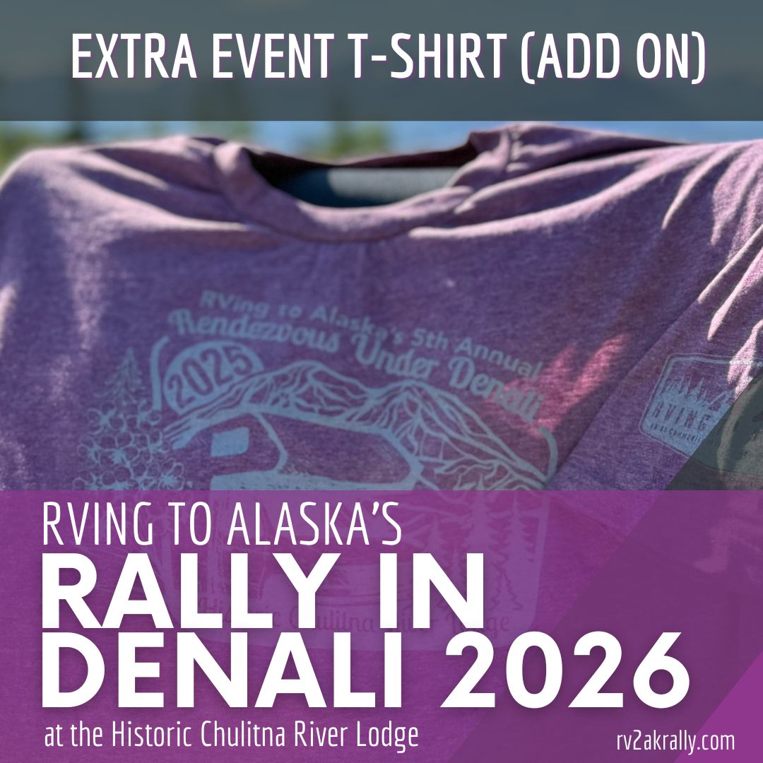 2026 RV2AK Rally: EXTRA EVENT TSHIRT