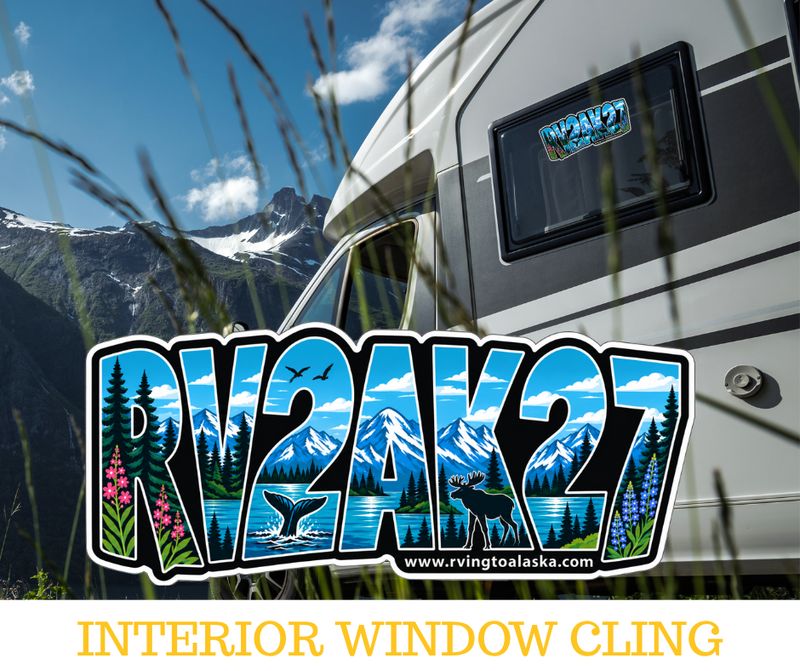 2027 Vehicle Decal - INTERIOR Adhesive Window Cling