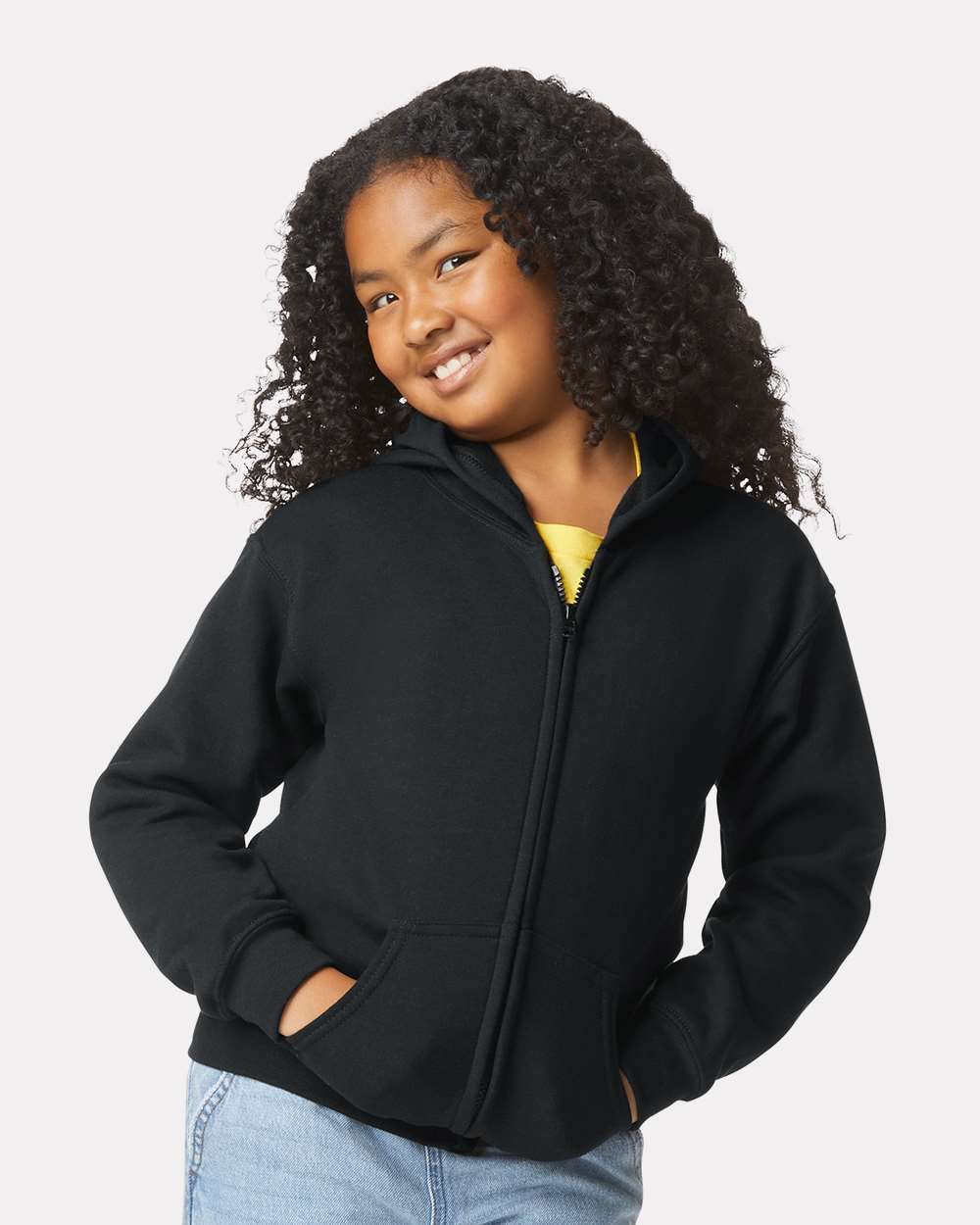 Youth Heavy Blend™ Full-Zip Hooded Sweatshirt -