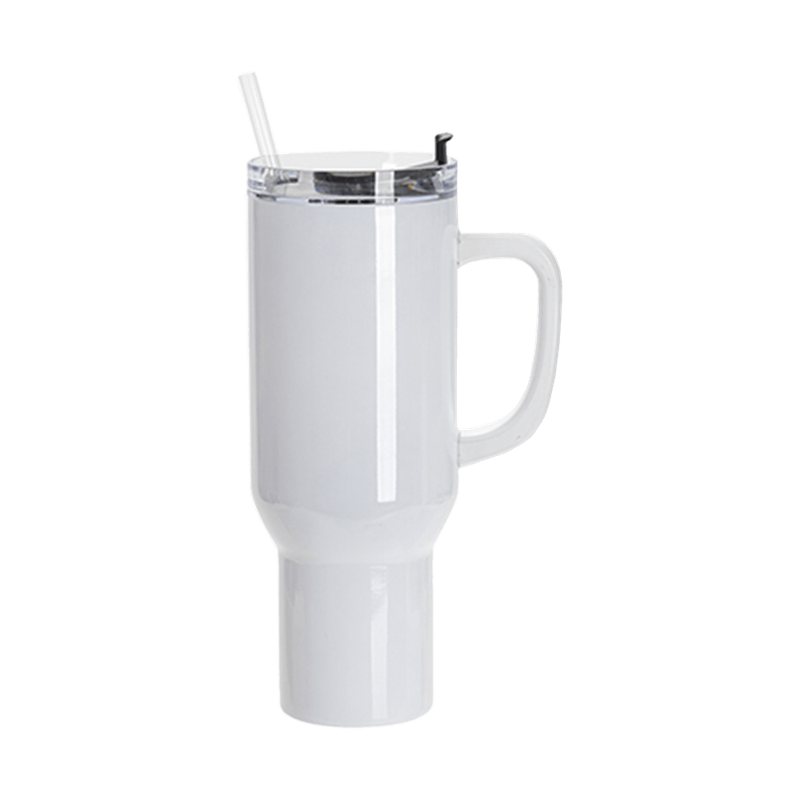 40oz Sublimation Tumbler with Handle