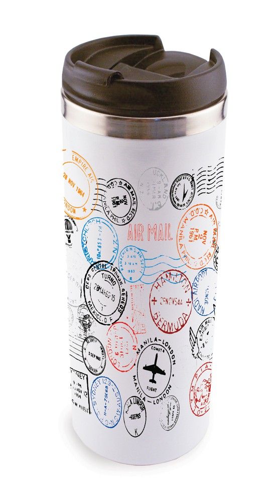 White 14oz Stainless Steel Tumbler