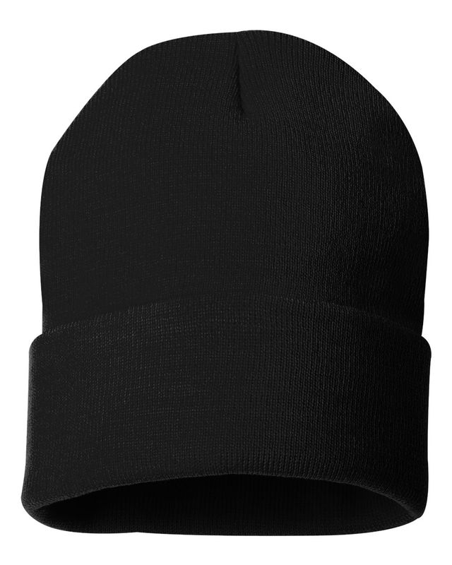 12&quot; Solid Cuffed Beanie