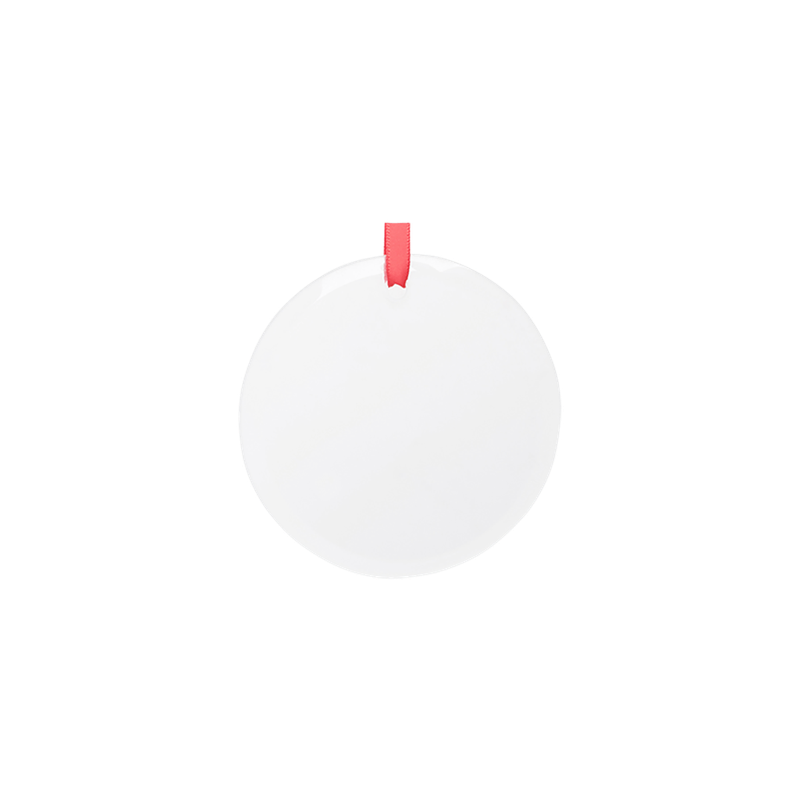 Glass Ornament 3.5" for Sublimation
