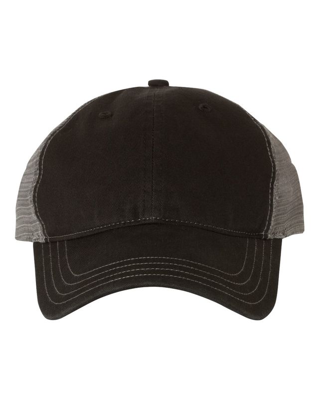 Garment-Washed Trucker Cap -