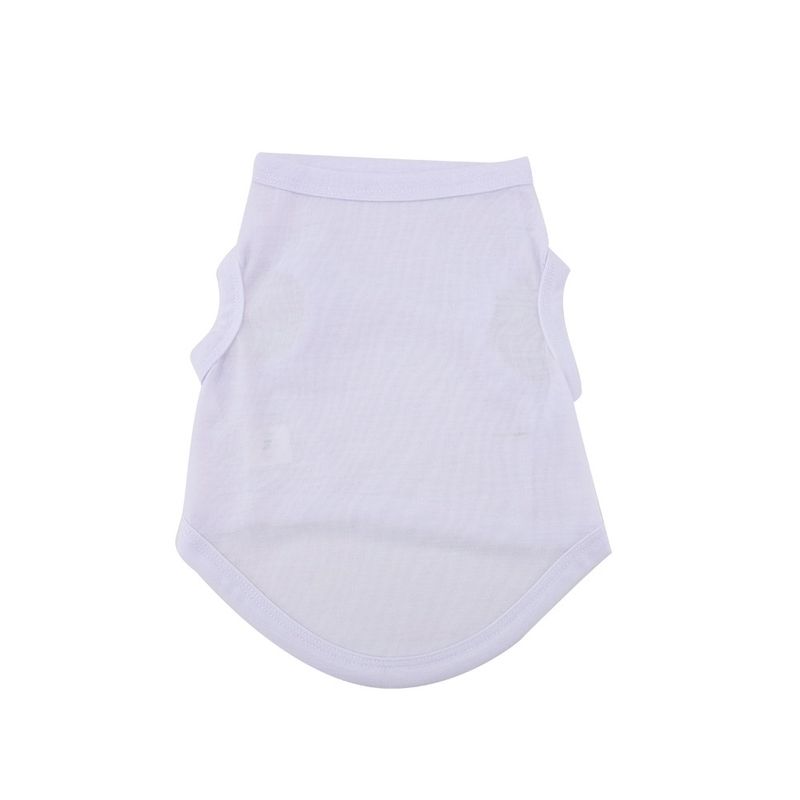 White Basic Dog or Cat Tank Shirt